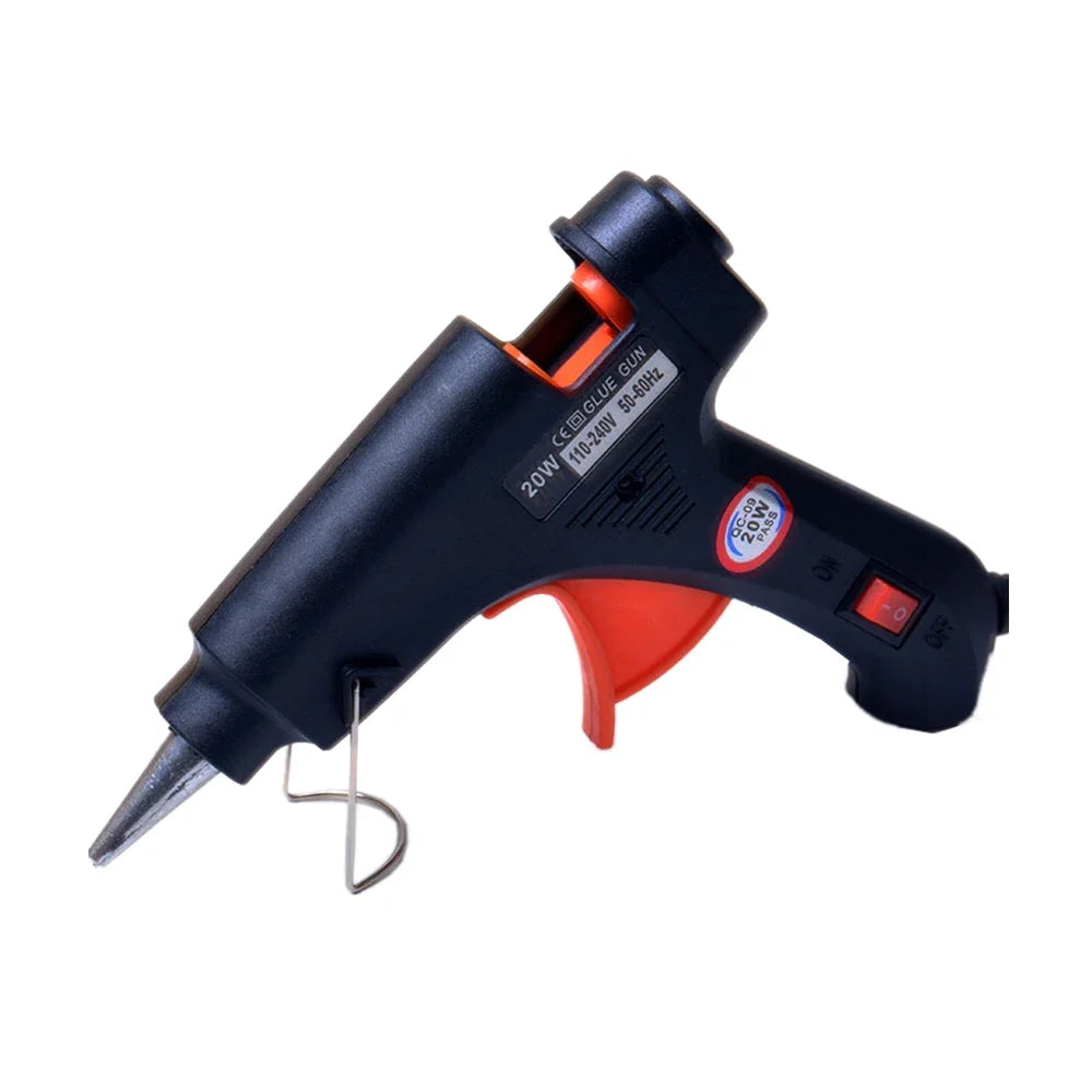 Hot Sell DIZAINLIFE 20W EU Hot Melt Glue Gun 7mm Glue Sticks DIY Mini Electric Heat Temperature Repair Tool Industrial Thermo
