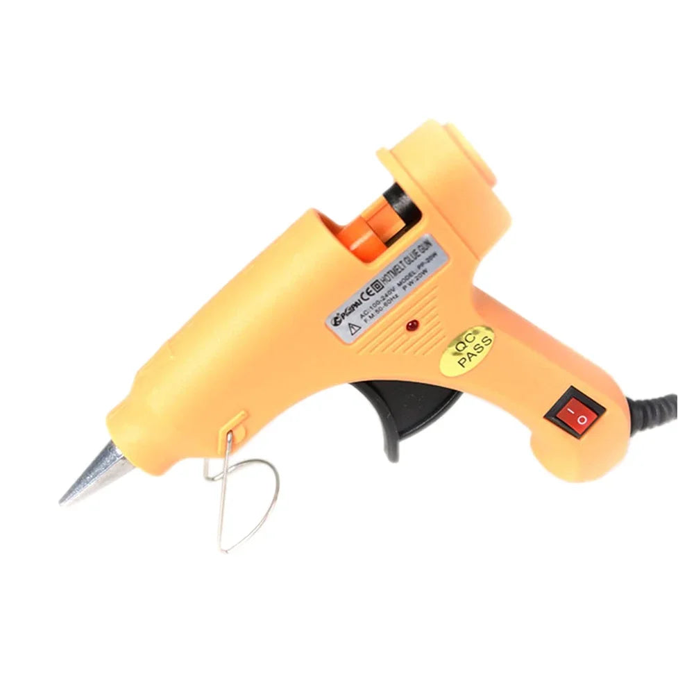 Hot Sell DIZAINLIFE 20W EU Hot Melt Glue Gun 7mm Glue Sticks DIY Mini Electric Heat Temperature Repair Tool Industrial Thermo