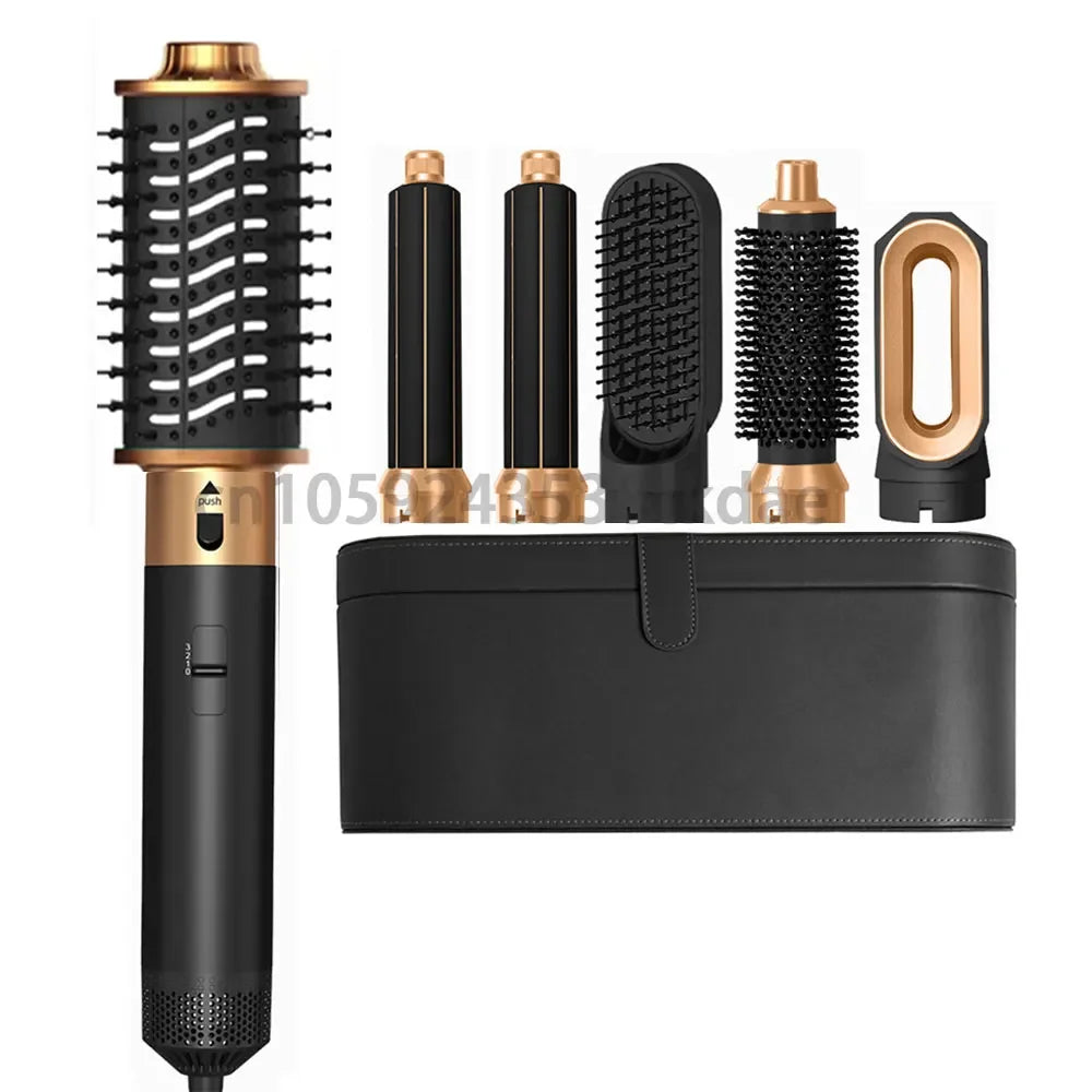 6 in 1 Hair Dryer Brush Hot Comb Set Professional Curling Iron Hair Straightener Styling Tool For Dyson Airwrap Hair Dryer