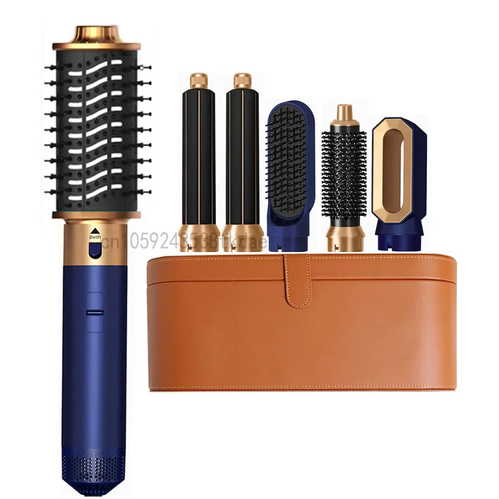 6 in 1 Hair Dryer Brush Hot Comb Set Professional Curling Iron Hair Straightener Styling Tool For Dyson Airwrap Hair Dryer