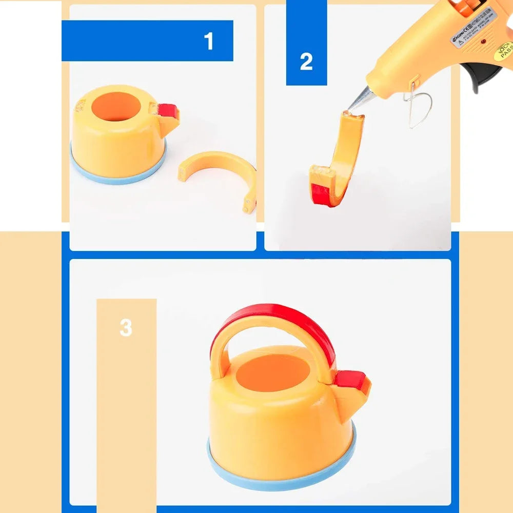 Hot Sell DIZAINLIFE 20W EU Hot Melt Glue Gun 7mm Glue Sticks DIY Mini Electric Heat Temperature Repair Tool Industrial Thermo