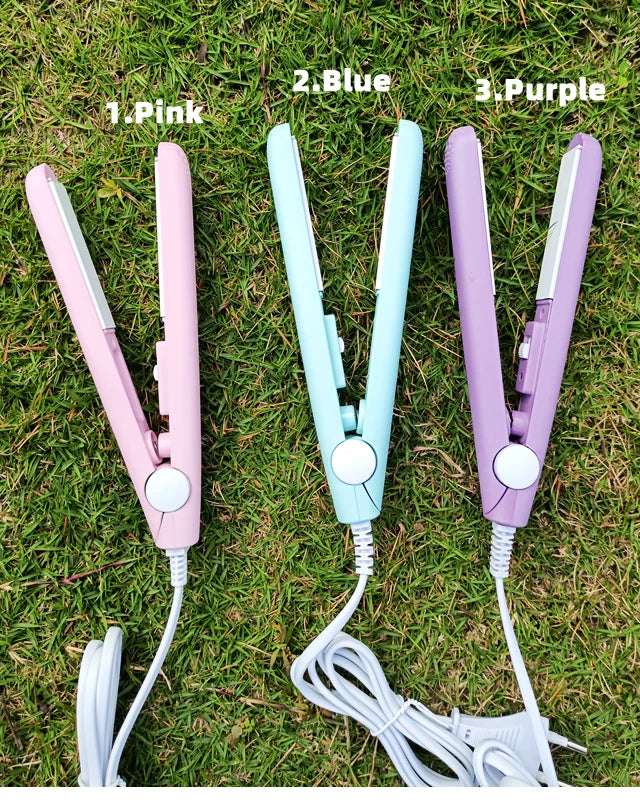 3-in-1 PTC Hair Straightener Styling Appliances Hot Combs Tools Heated Flat Iron Beard Styler Professional Brush Curling Iron