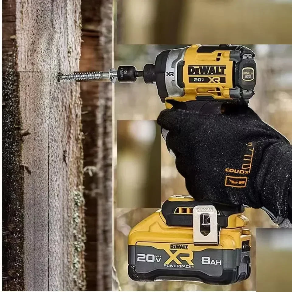 DEWALT DCF850 Impact Driver Electric Driver 20V Lithium Battery Brushless battery screwdrivers High Torque tools
