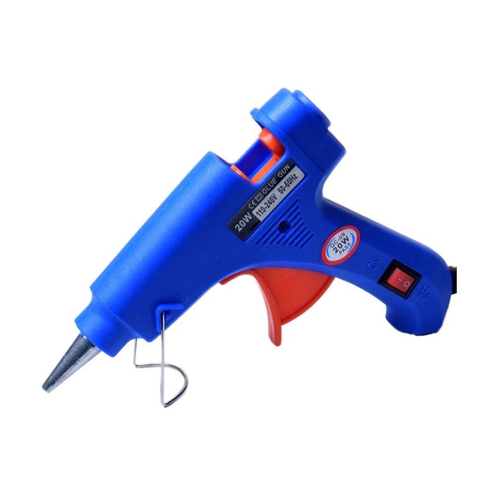 Hot Sell DIZAINLIFE 20W EU Hot Melt Glue Gun 7mm Glue Sticks DIY Mini Electric Heat Temperature Repair Tool Industrial Thermo