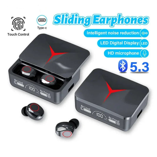 Original TWS M90 Wireless Headphones Gaming Earphone Bluetooth 5.3 Sport Earbuds Music Headset For iphone Xiaomi Free Shipping