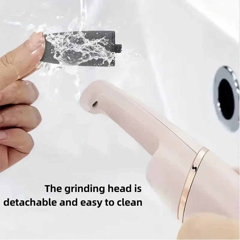 2025 New Electric Pedicure Grinder Electric Foot Callus Remover Rechargeable Dead Skin Remover Foot Hard Skin Removal Tool