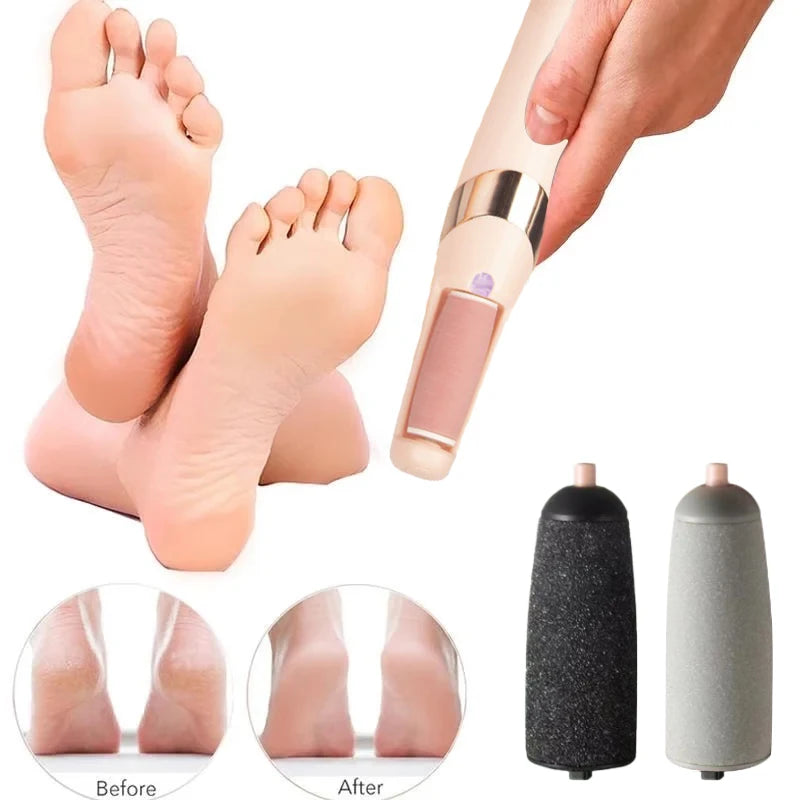 2025 New Electric Pedicure Grinder Electric Foot Callus Remover Rechargeable Dead Skin Remover Foot Hard Skin Removal Tool