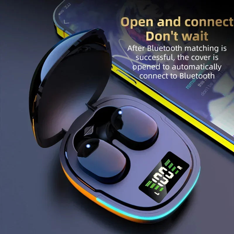 NEW TWS G9S Fone Bluetooth Headphones with Mic LED Display Earbuds Wireless Bluetooth Headset Noise Cancelling Earphones